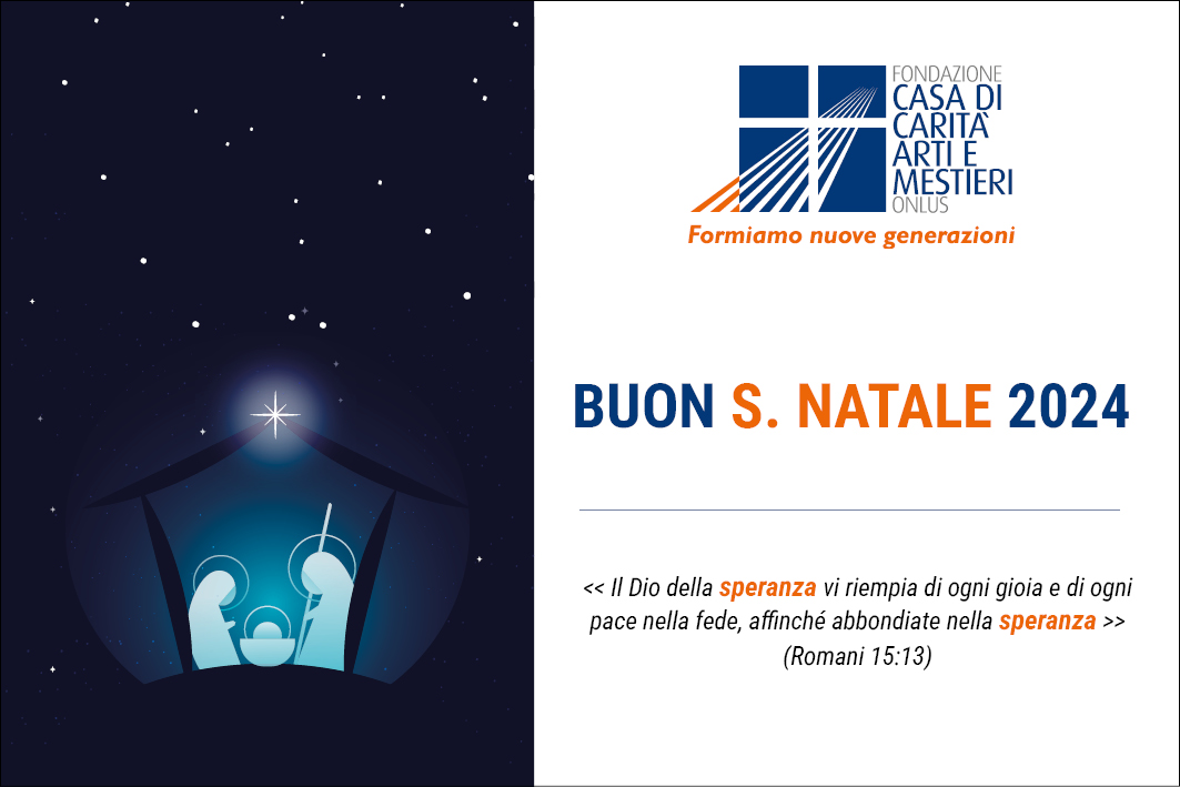 Buon s natale casa di carità