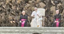 Papa Francesco casa di carita roma