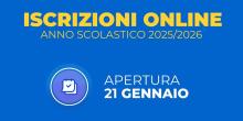 iscrizioni online 2025 2026